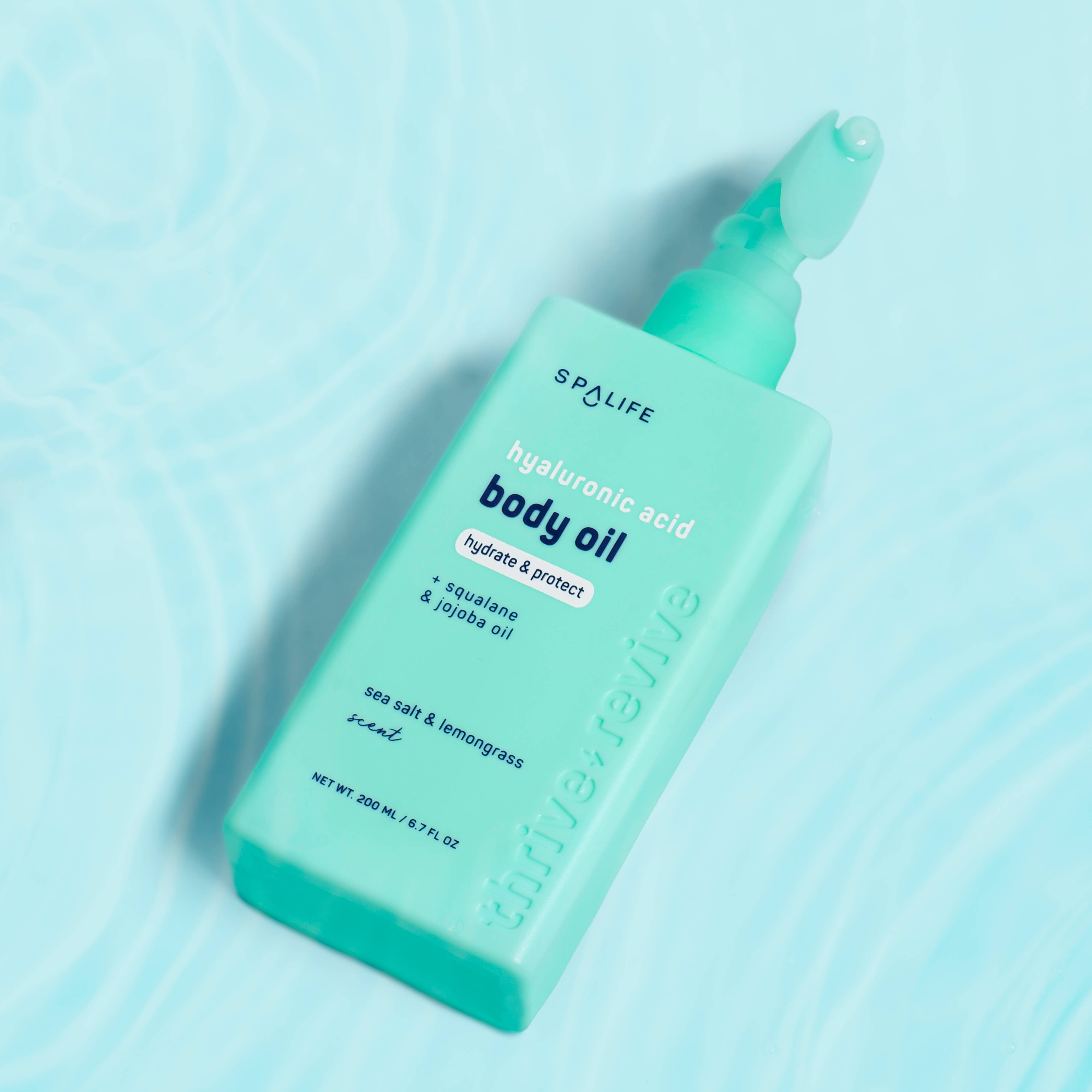 Hyaluronic Acid Body Oil with Squalane & Jojoba Oil