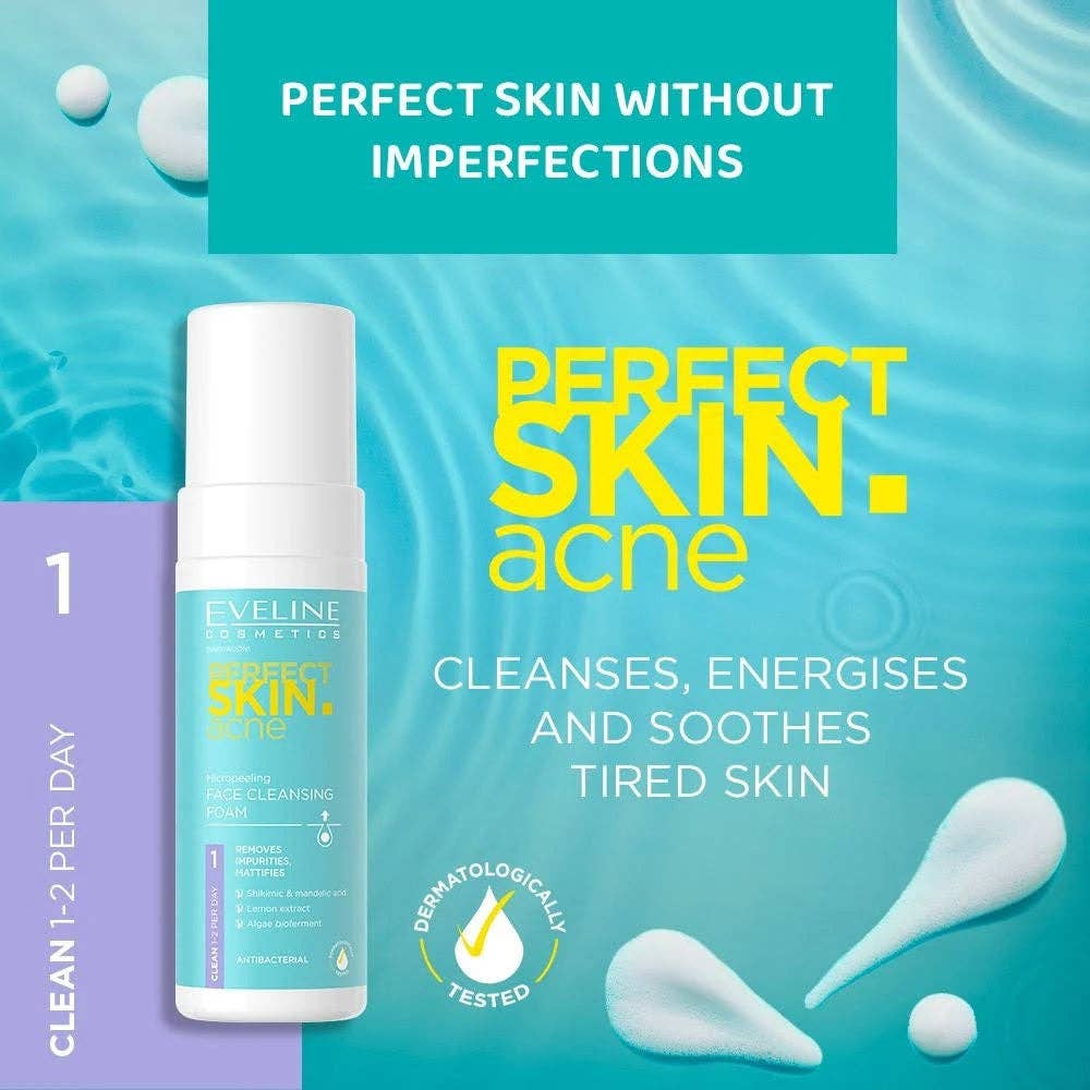 Perfect Skin Acne Micro-peeling face cleansing foam