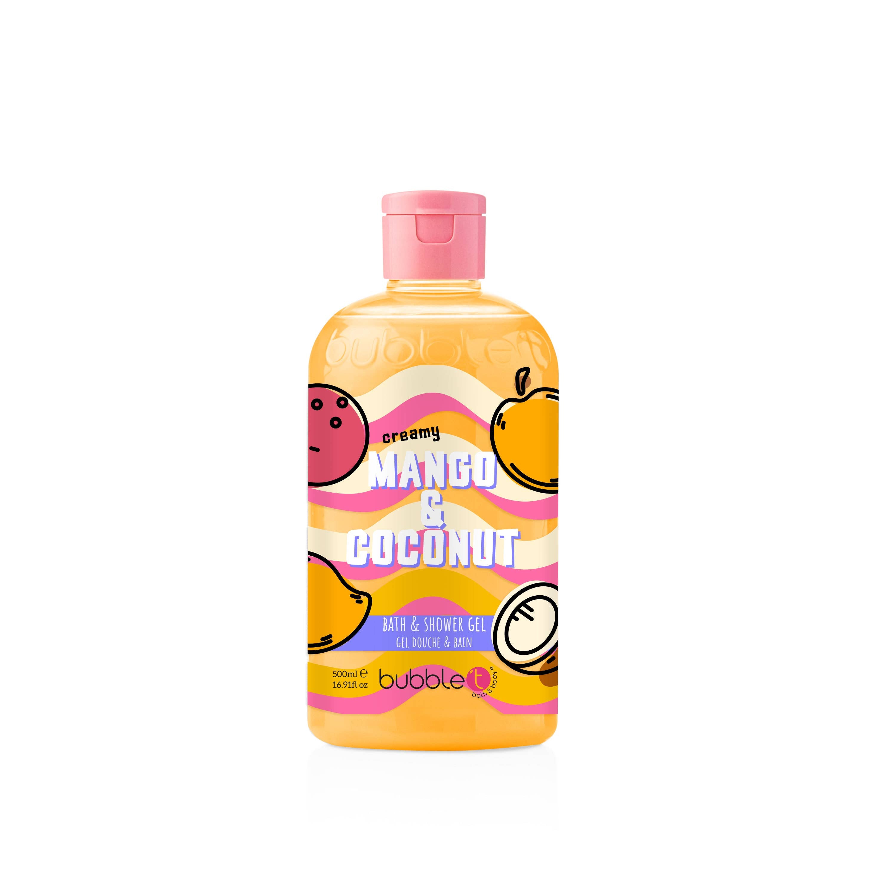 Mango & Coconut Smoothie Body Wash (500ml)