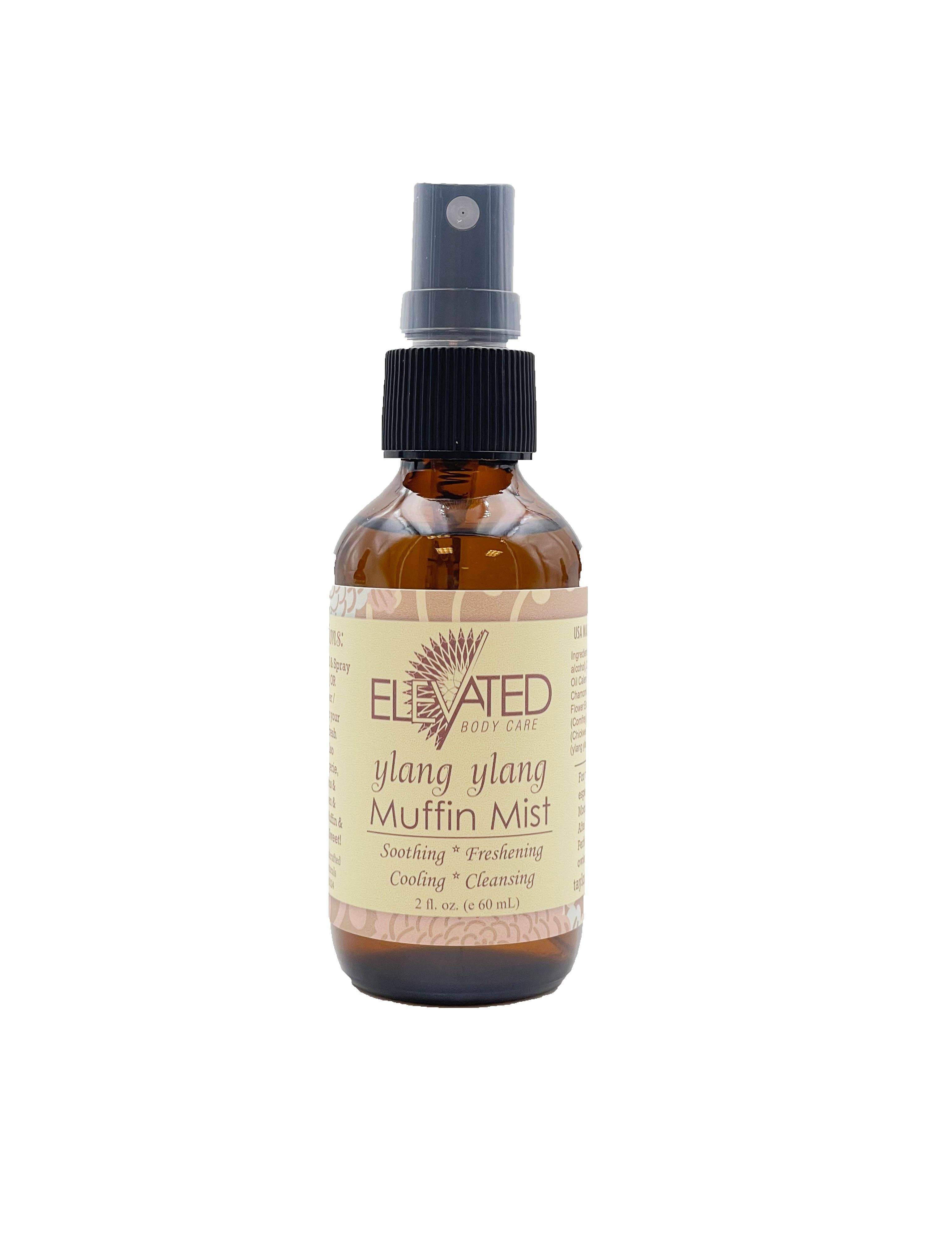 ELEVATED * Muffin Mist Natural Feminine Spray - Glass Bottle