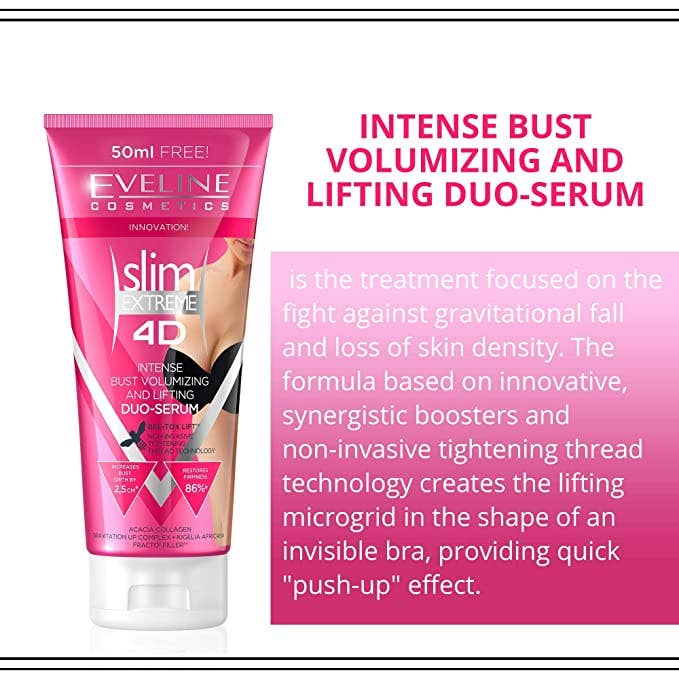 Slim Extreme 4D Intense Bust Volumizing and Lifting Duo-Seru