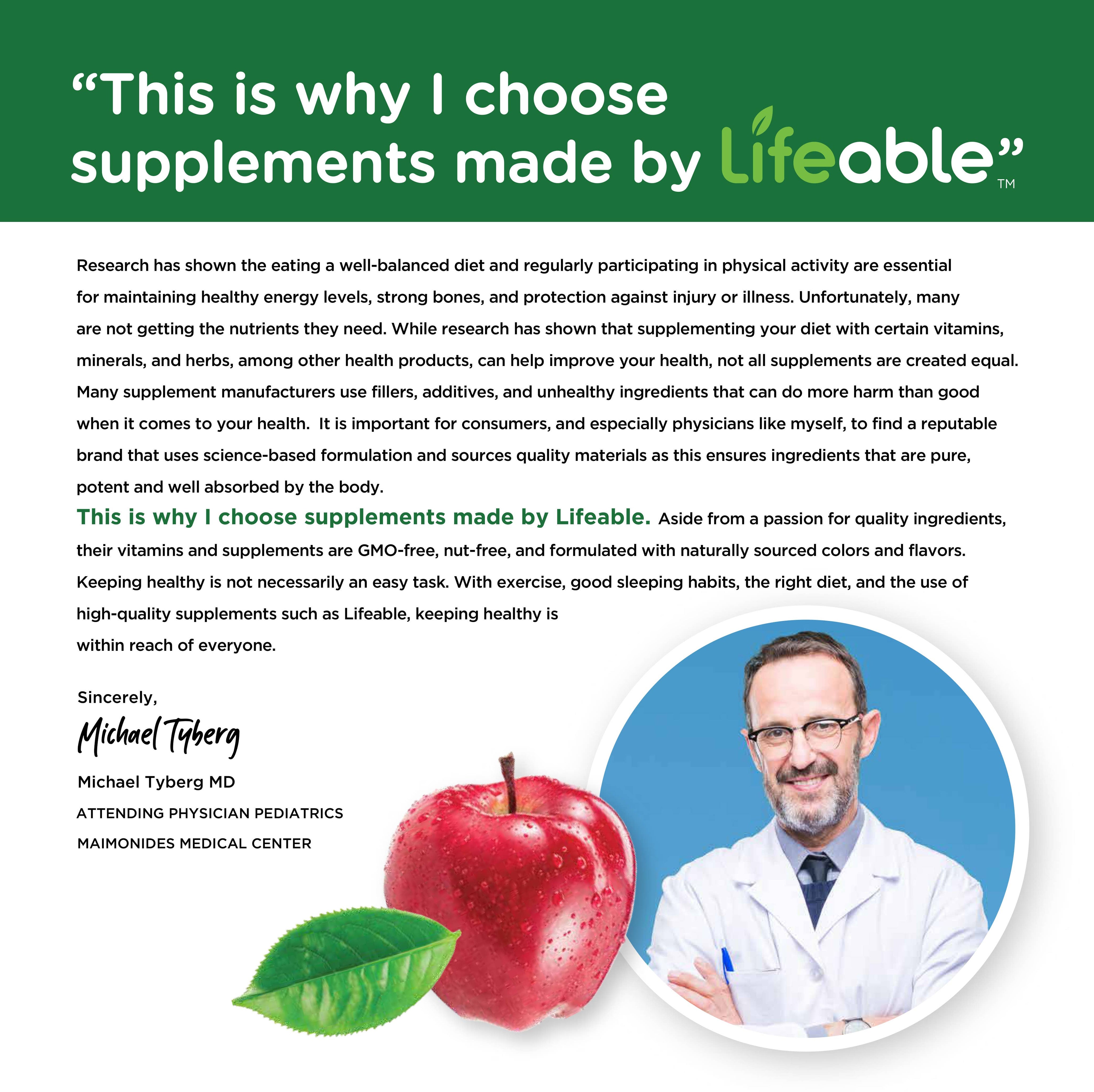 Lifeable Kids Multivitamin Gummies, Immunity And Metabolism