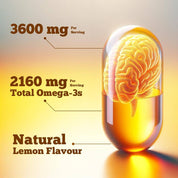 Vitamatic Omega 3 Fish Oil 3600mg Per Serving 180 Softgels