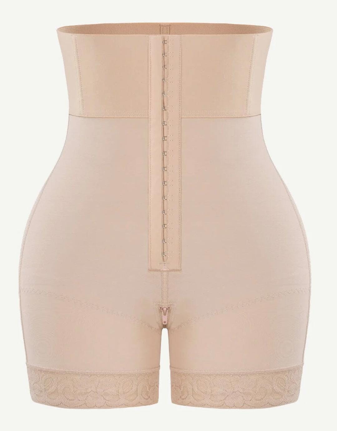 3-bones Triple-breasted High-waisted Elastic Body Butt Lifter