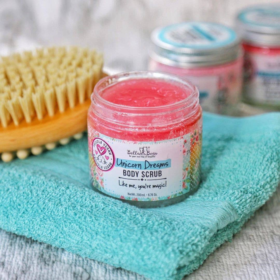 6.7oz Unicorn Dreams 3 in-1 Body Scrub, Wash & Moisturizer