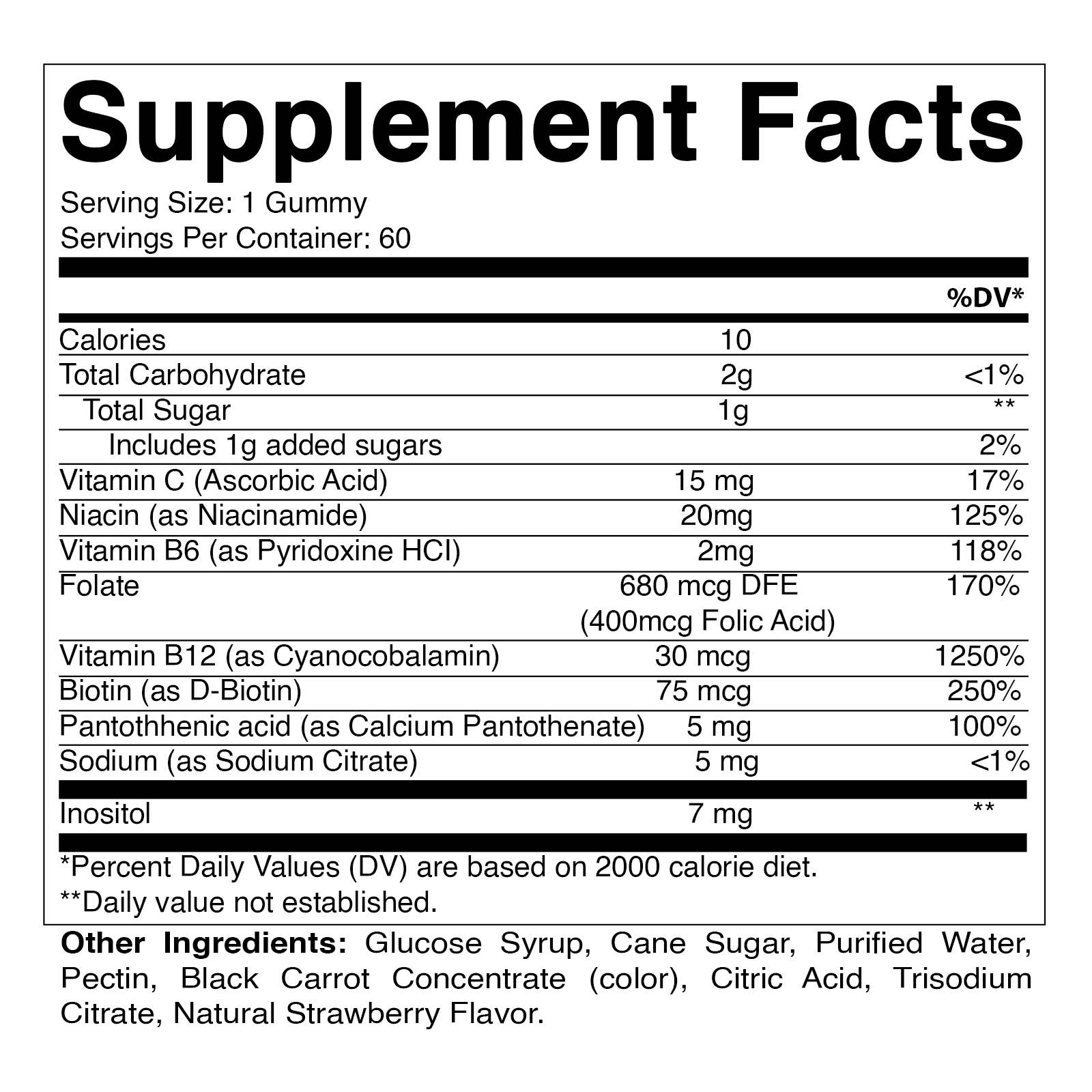 Vitamatic Vitamin B Complex Gummies with Vitamin C