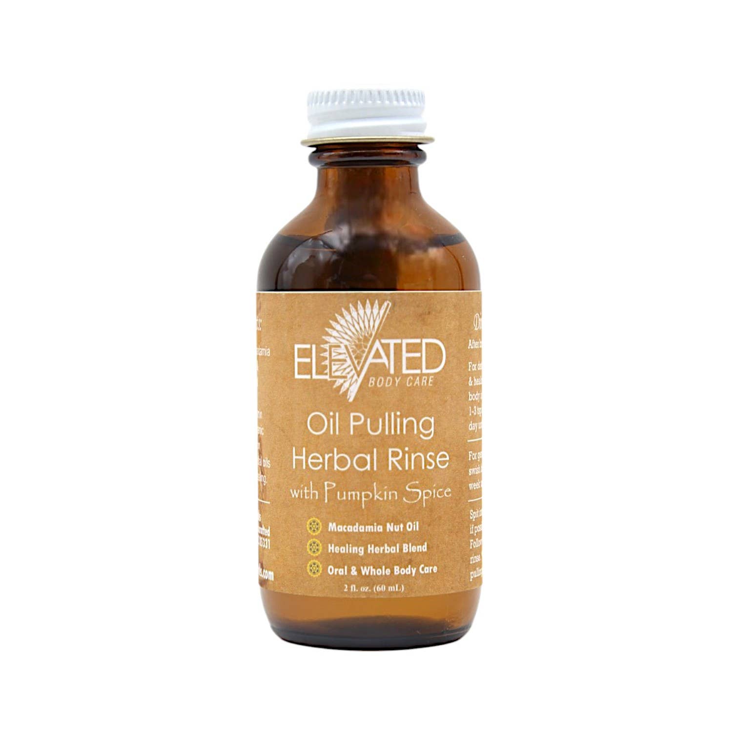 ELEVATED - Oil Pulling Herbal Rinse Ayurvedic Oral Care
