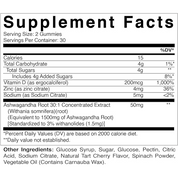 Vitamatic Ashwagandha 1500mg | 60 Vegan Gummies