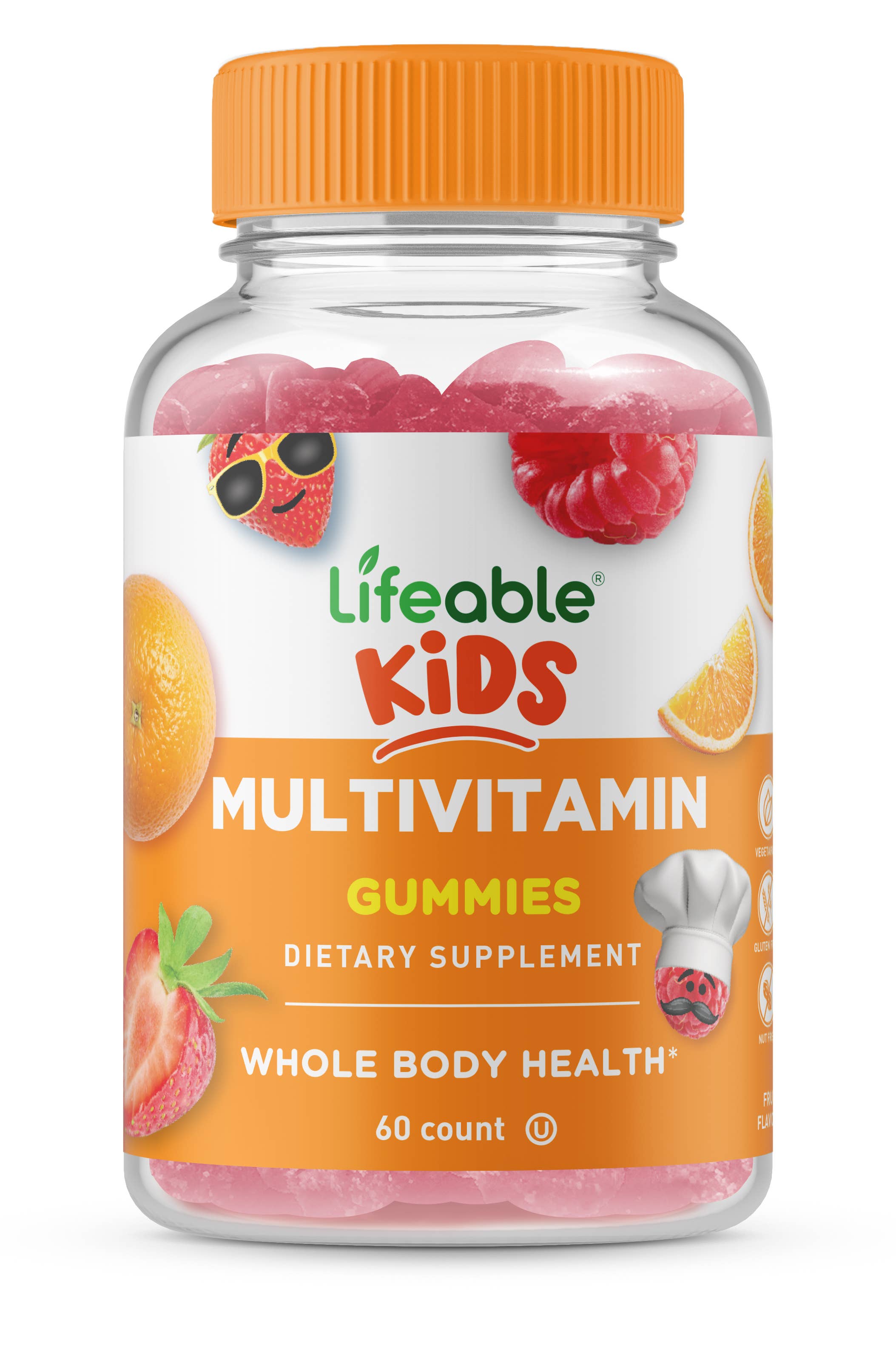 Lifeable Kids Multivitamin Gummies, Immunity And Metabolism