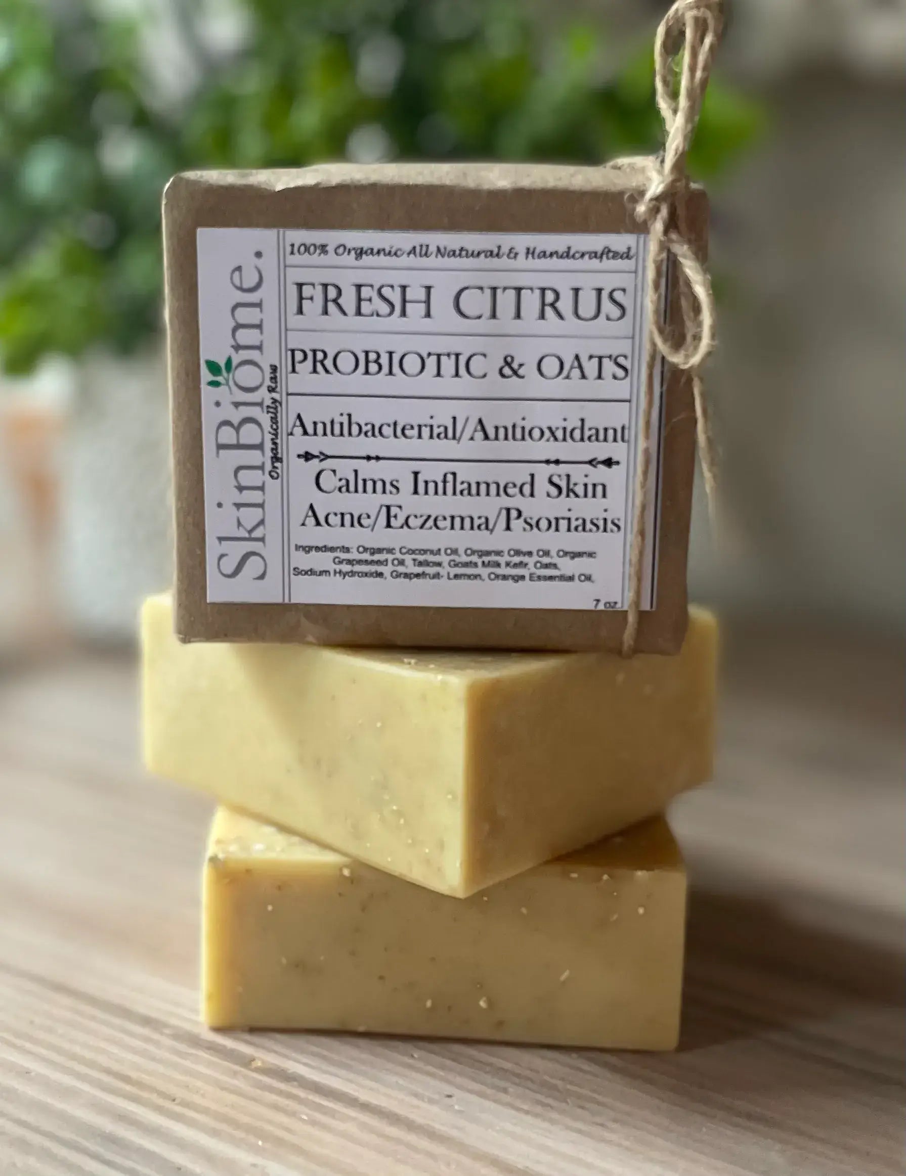 Citrus & Oatmeal Probiotic Soap