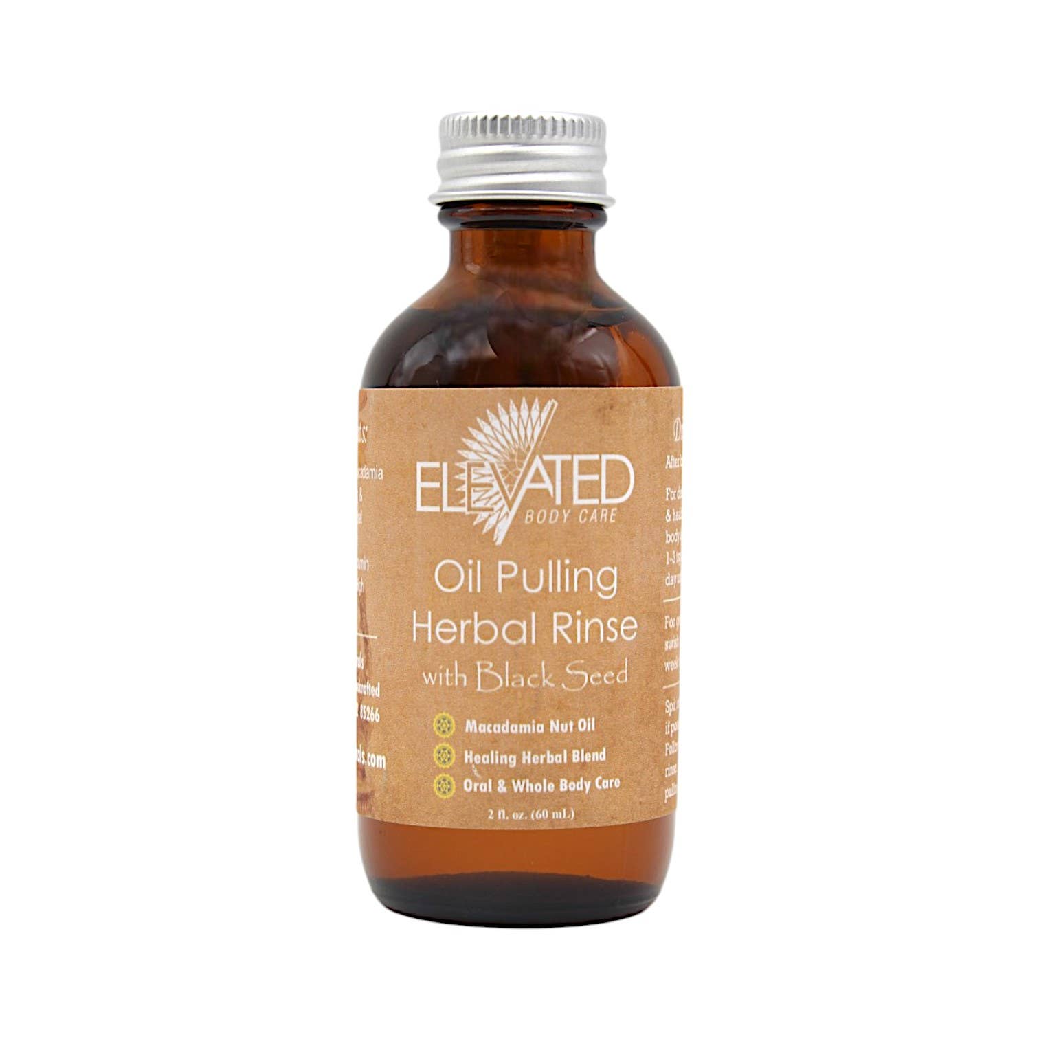 ELEVATED - Oil Pulling Herbal Rinse Ayurvedic Oral Care