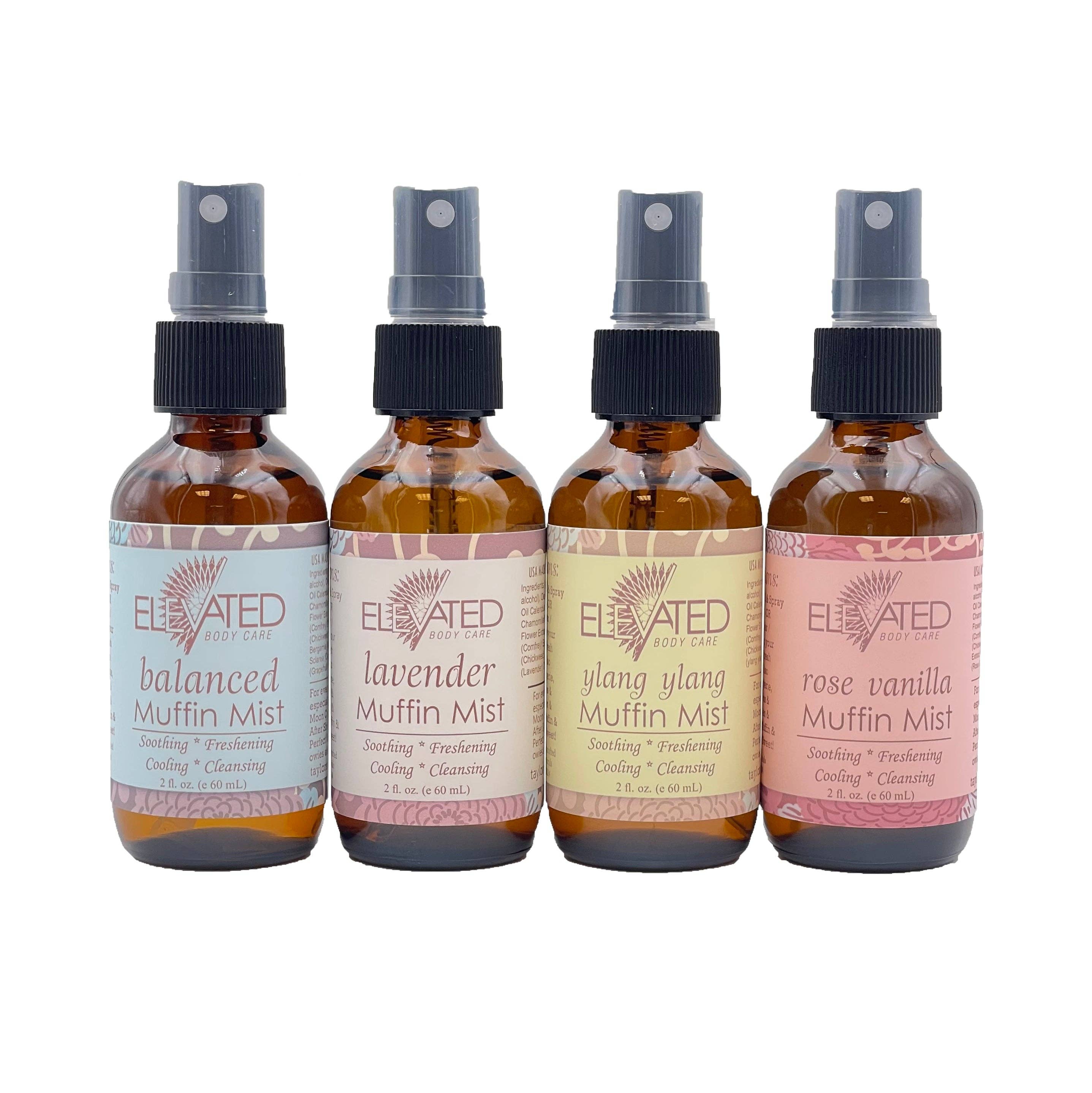 ELEVATED * Muffin Mist Natural Feminine Spray - Glass Bottle