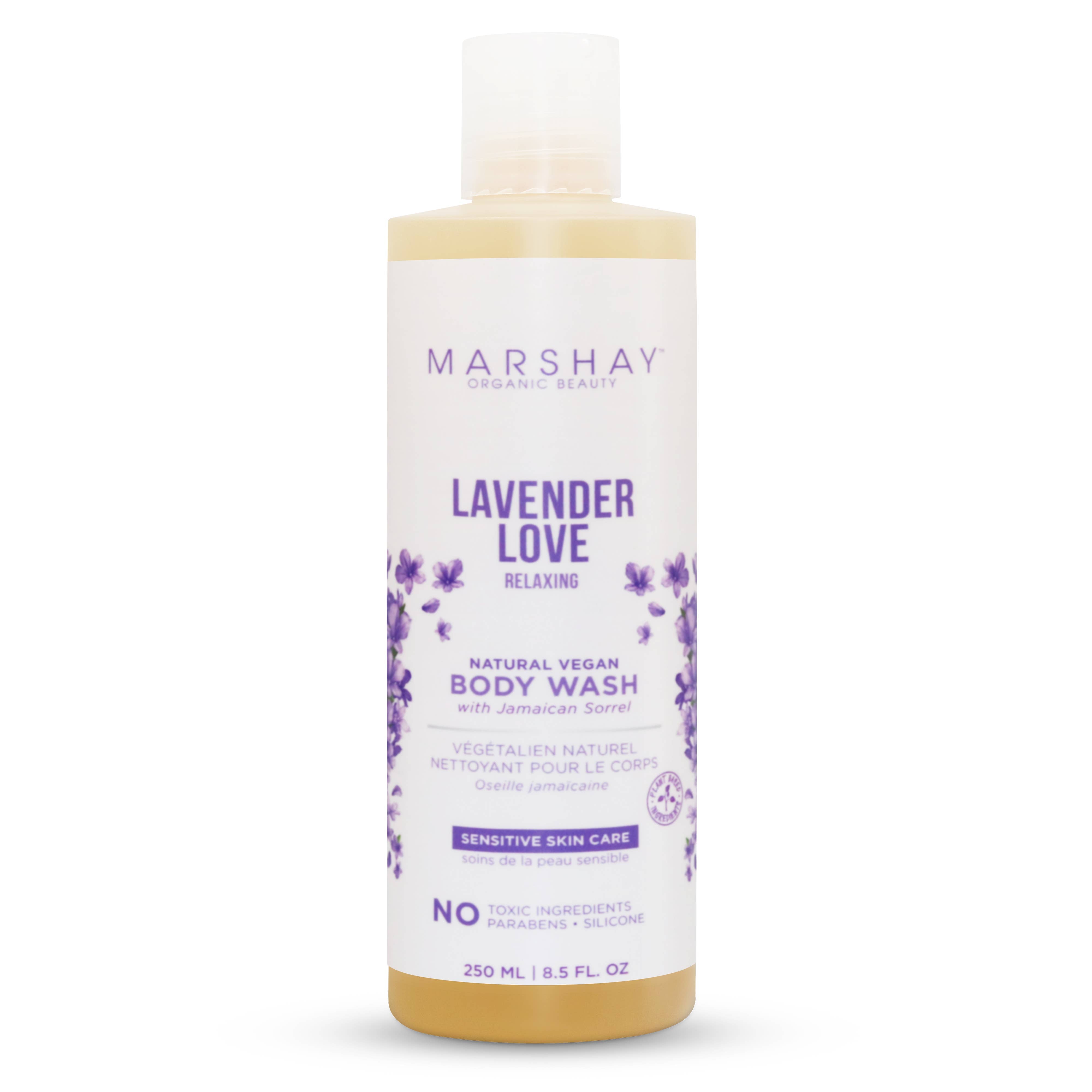 Shea + Oatmeal Body wash 16oz Lavender