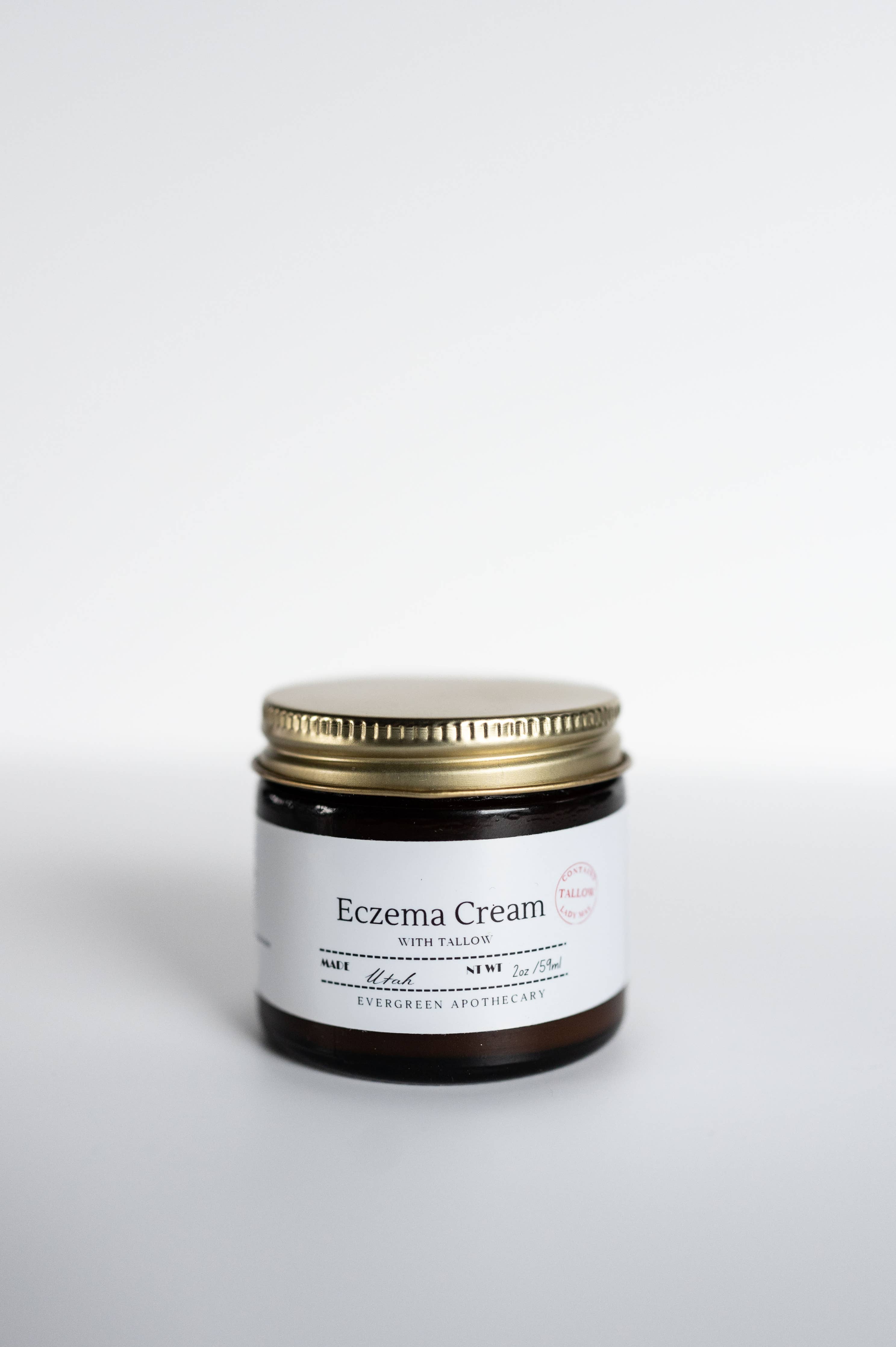 Eczema Cream, With Tallow and Herbs