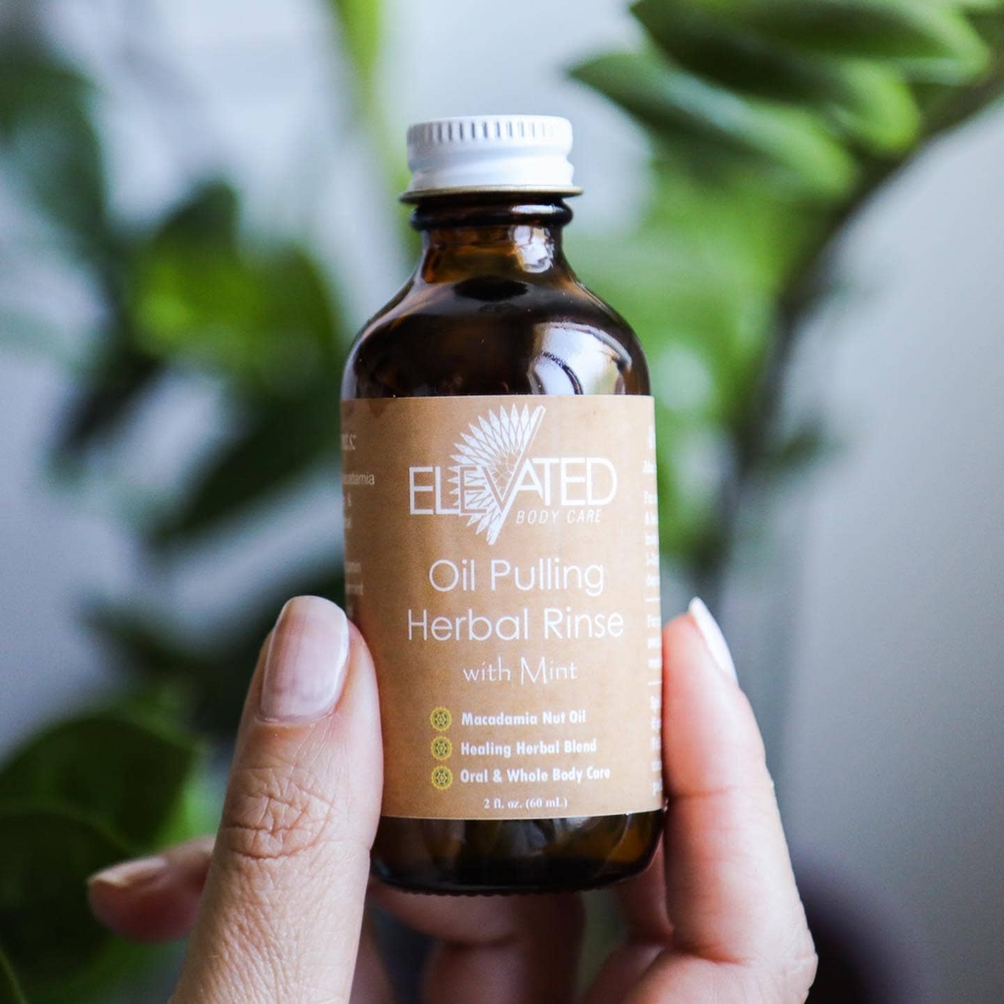 ELEVATED - Oil Pulling Herbal Rinse Ayurvedic Oral Care