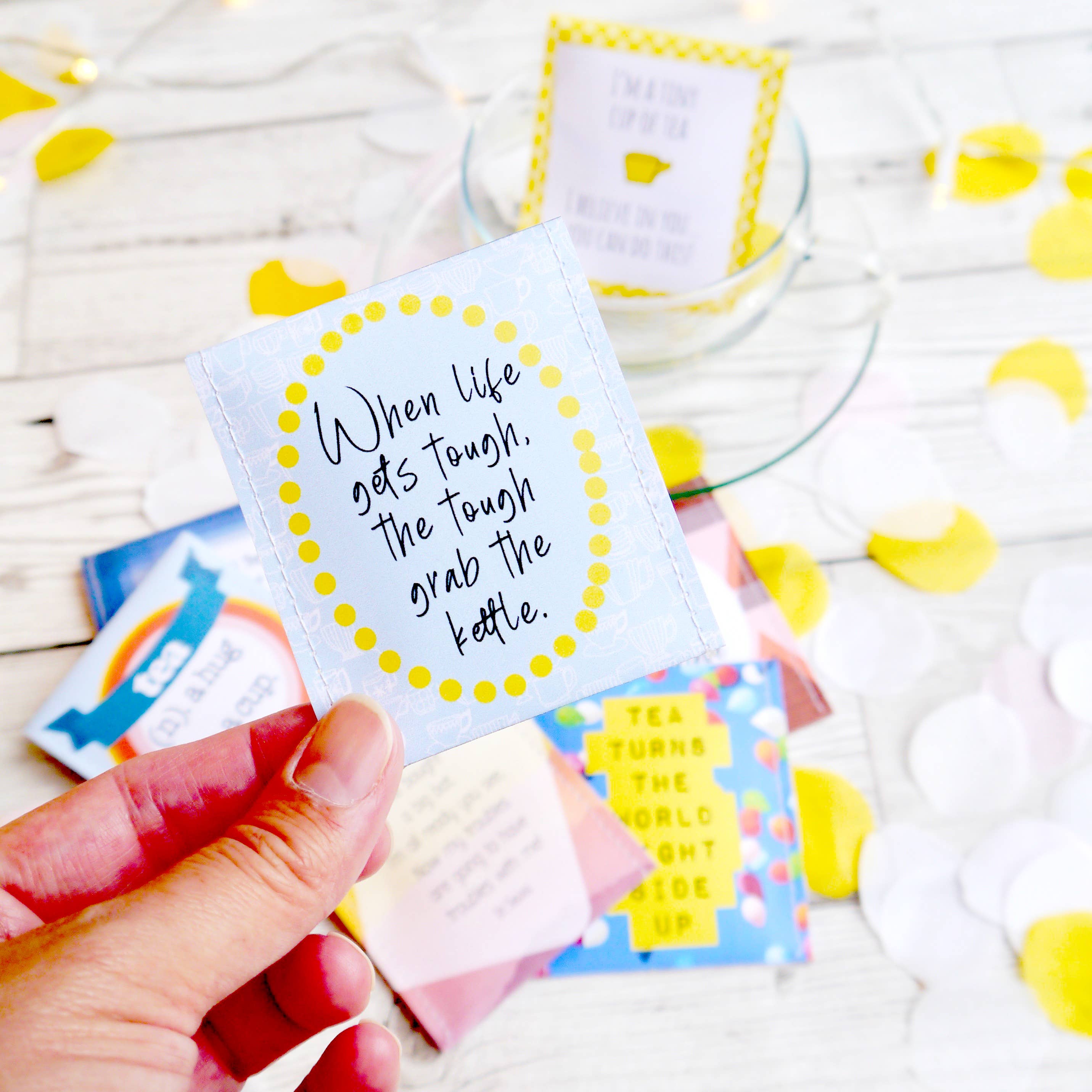 Tea To Encourage A Friend