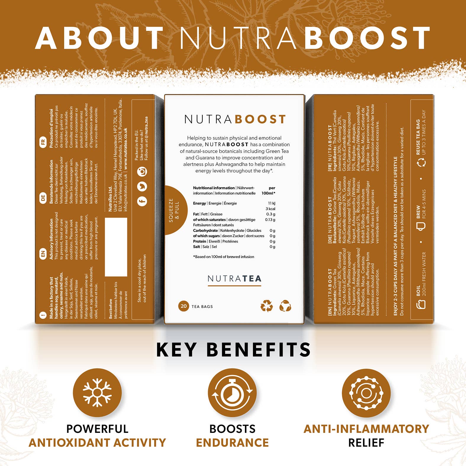 Nutra Boost Herbal Tea