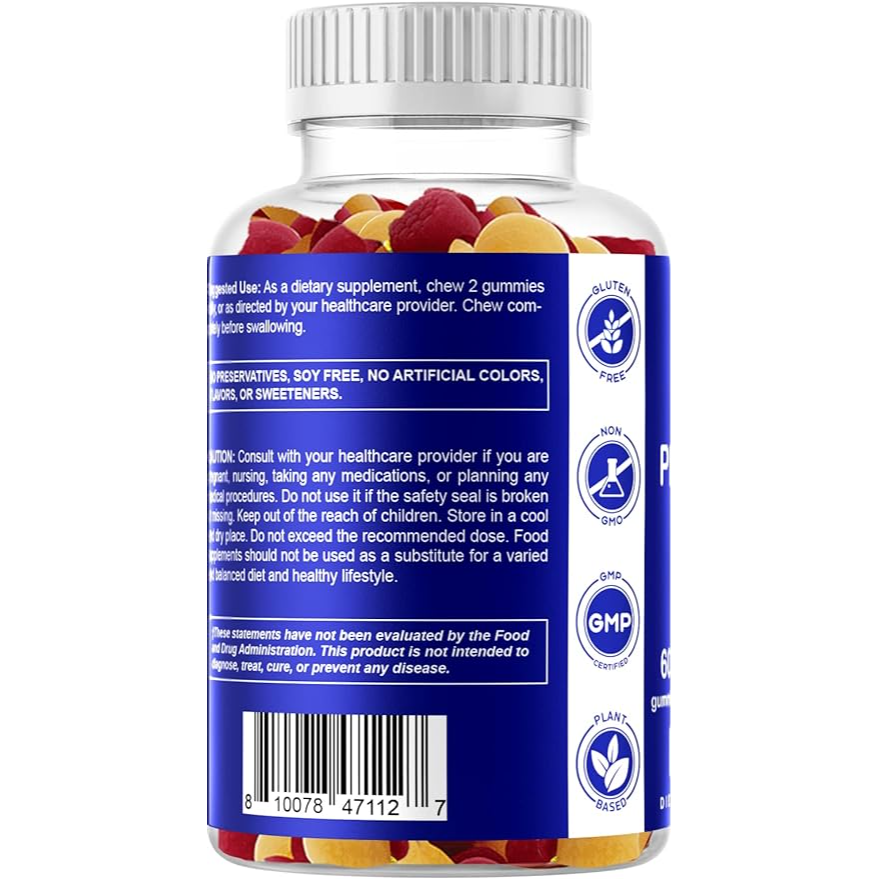 Vitamatic Probiotic 5 Billion CFUs | 60 Vegan Gummies