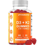 Vitamatic D3 K2 | 60 Vegan Gummies
