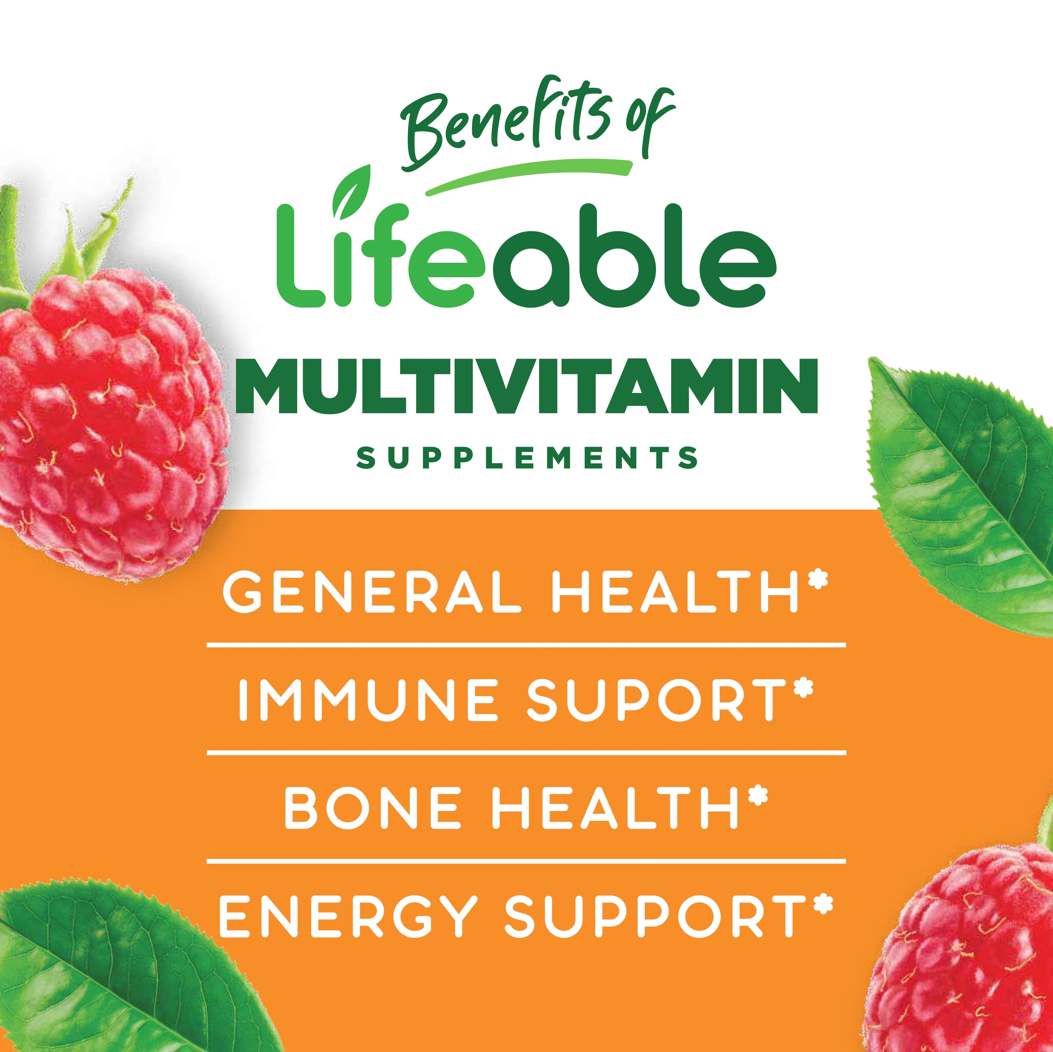 Lifeable Kids Multivitamin Gummies, Immunity And Metabolism