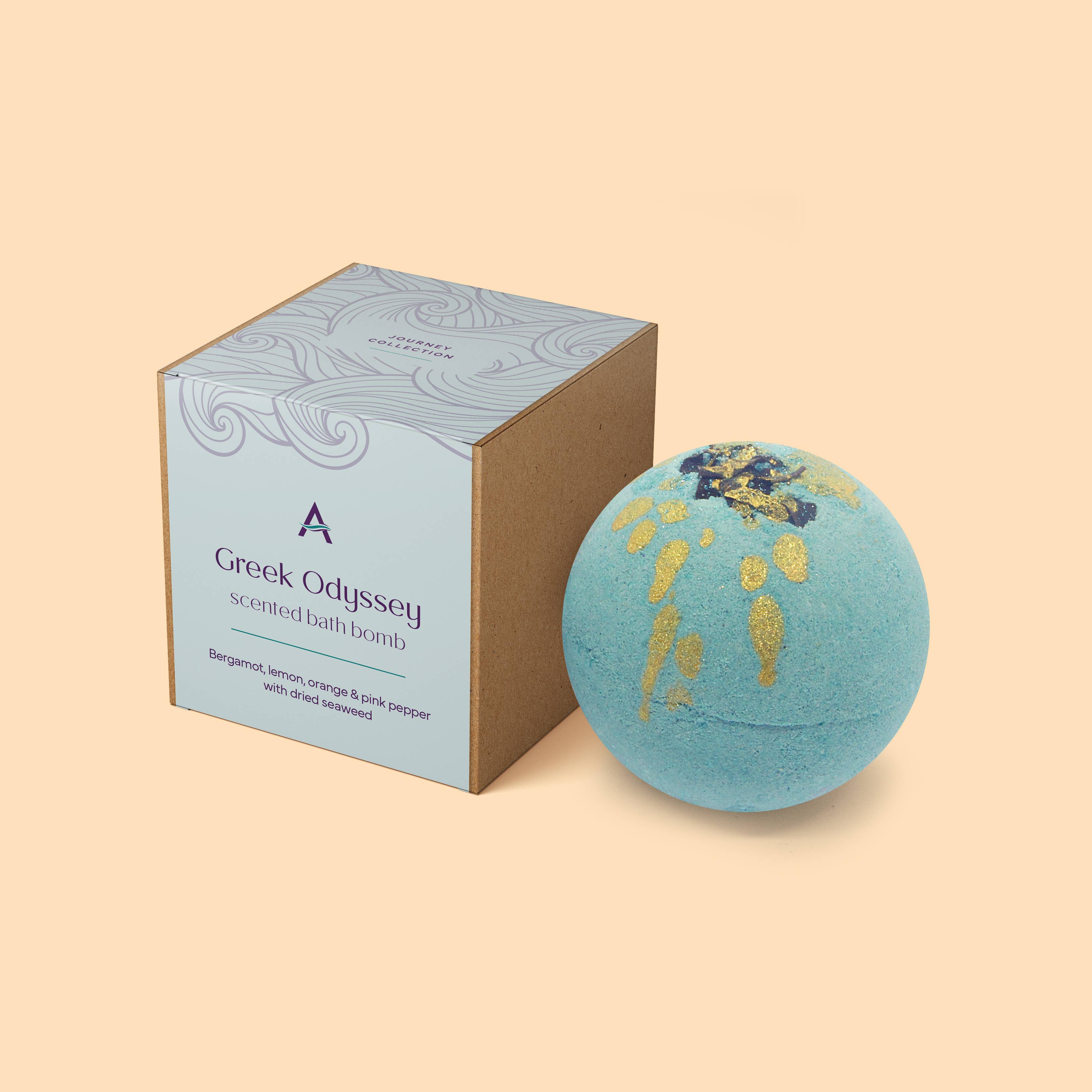Greek Odyssey Bergamot & Pink Pepper Bath Bomb