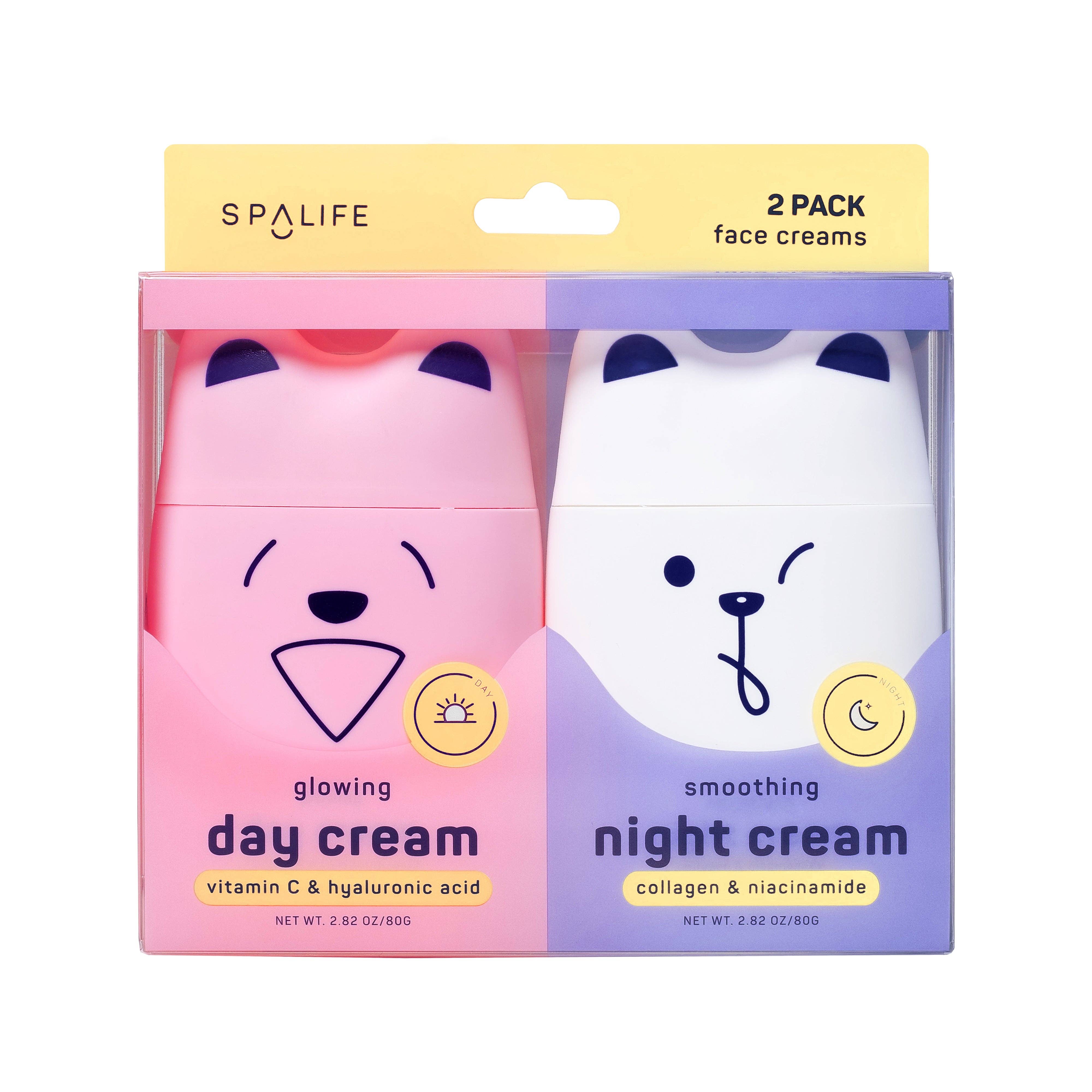 Glowing + Smoothing Day & Night Cream Duo