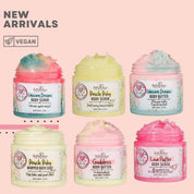 6.7oz Love Flutter Body Scrub | Body Wash | Moisturizer