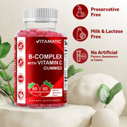 Vitamatic Vitamin B Complex Gummies with Vitamin C