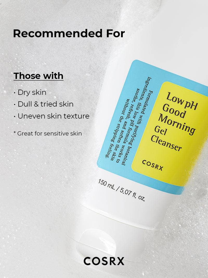[COSRX] LOW PH GOOD MORNING GEL CLEANSER (50ML/150ML)