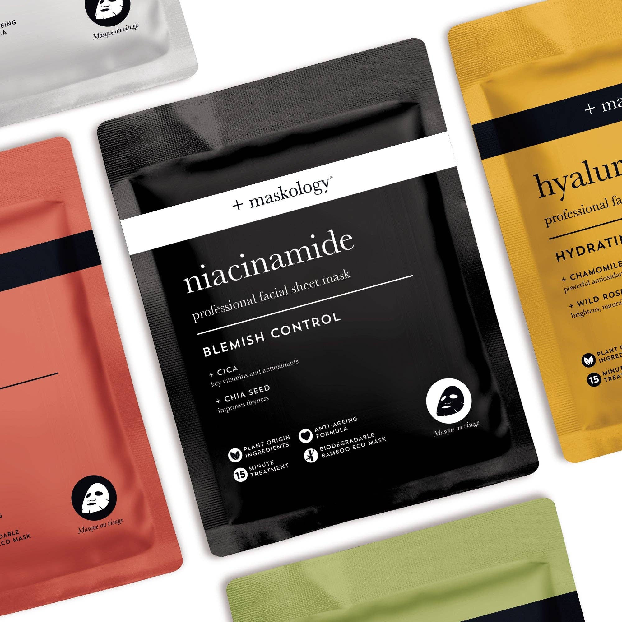 +maskology NIACINAMIDE Professional Sheet Mask