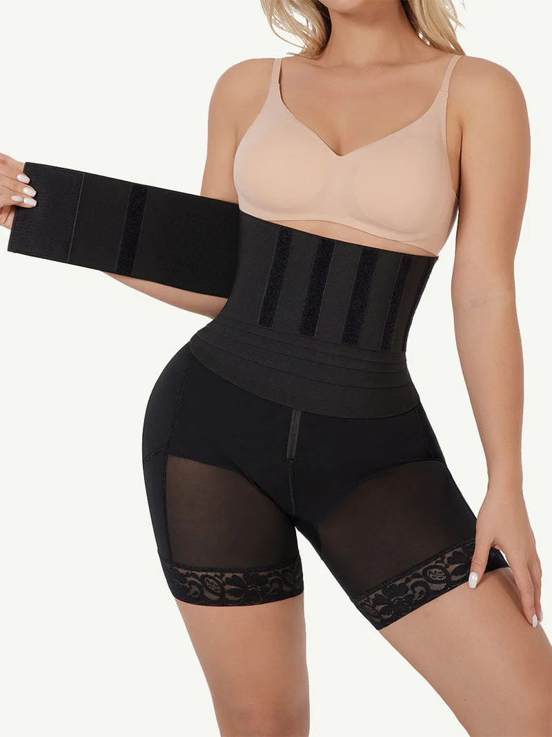 One Belt Latex Waist Cincher For Curve-Creating