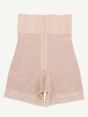 Long high waist strapless body-shaper
