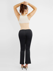 Smooth look Fat Burning Front Double Layer Zipper Tummy Control Waist Trimmer