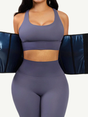 2 Belts Steel Bone Neoprene Waist Trainer